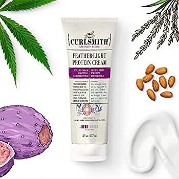 Curl smith, Feather-Light Protein Cream, 8 fl oz (237 ml)