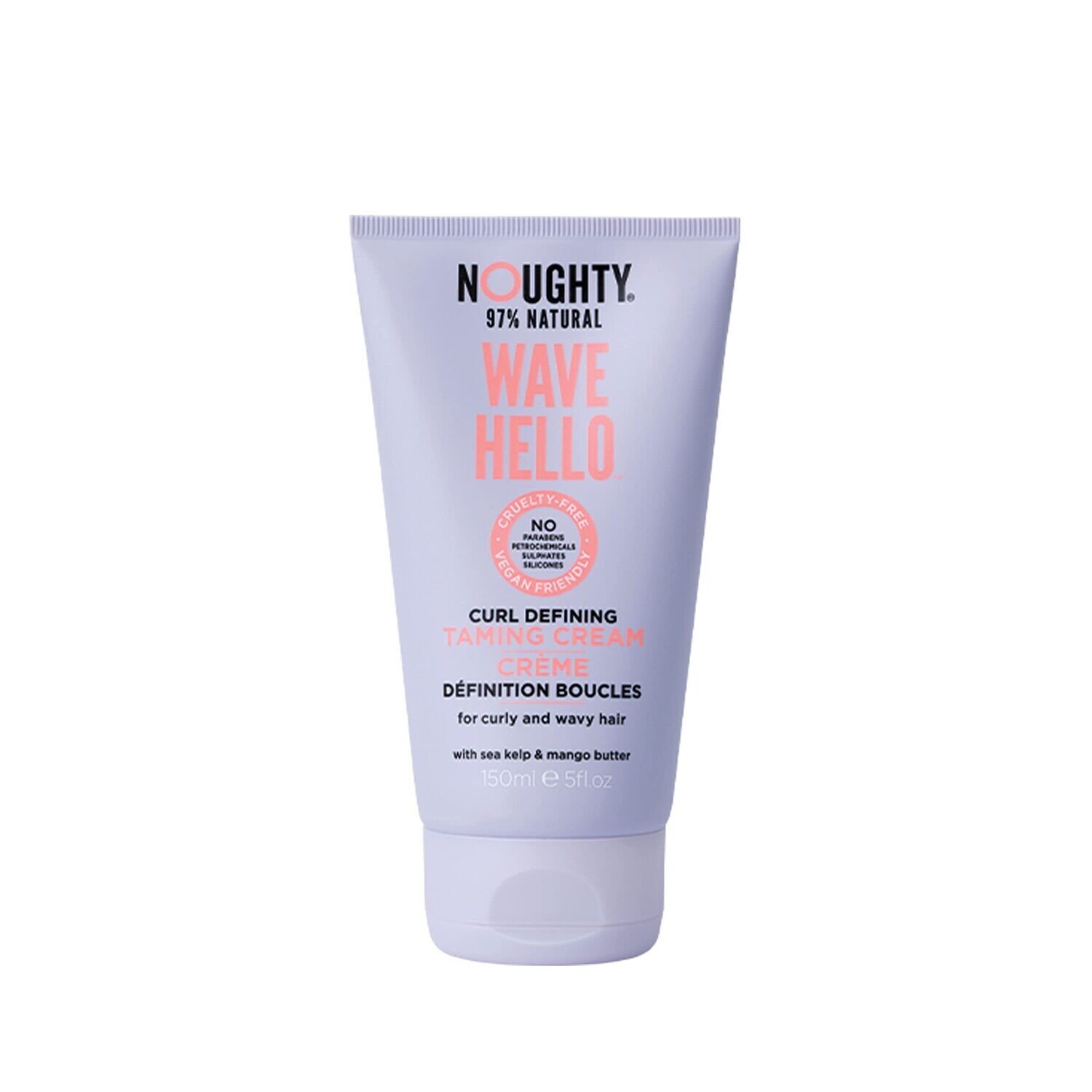 Noughty, Wave Hello, Curl Defining Taming Cream, 5 fl oz (150 ml) N