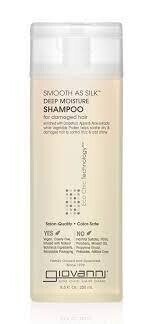 Giovanni, Smooth As Silk, Deep Moisture Shampoo, For Damaged Hair, 8.5 fl oz (250 ml)