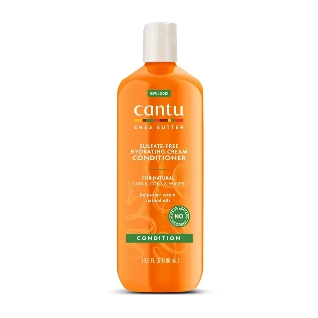 Cantu, Shea Butter For Natural Hair, Sulfate-Free Hydrating Cream Conditioner, 13.5 fl oz (400 ml)