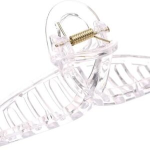 Transparent Retro Frosted Shark Hair Clip