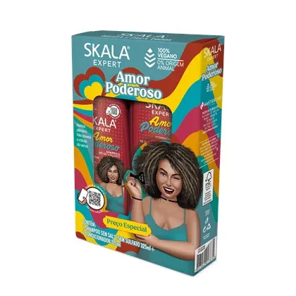 SKALA KIT SHAMPOO + CONDITIONER AMOR PODEROSO