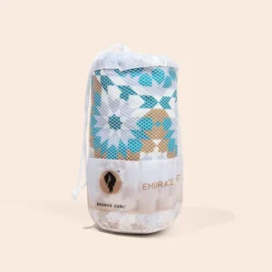 Bounce Curl Micro-fiber Beach Towel +FREE Bouncy Curls Hair Pick