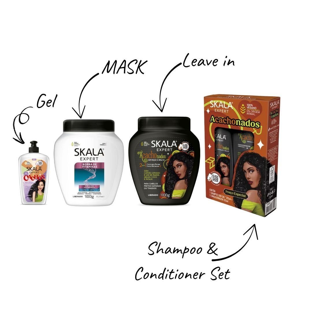 Curly & Wavy Black Hair Hydration Bundle OFFER