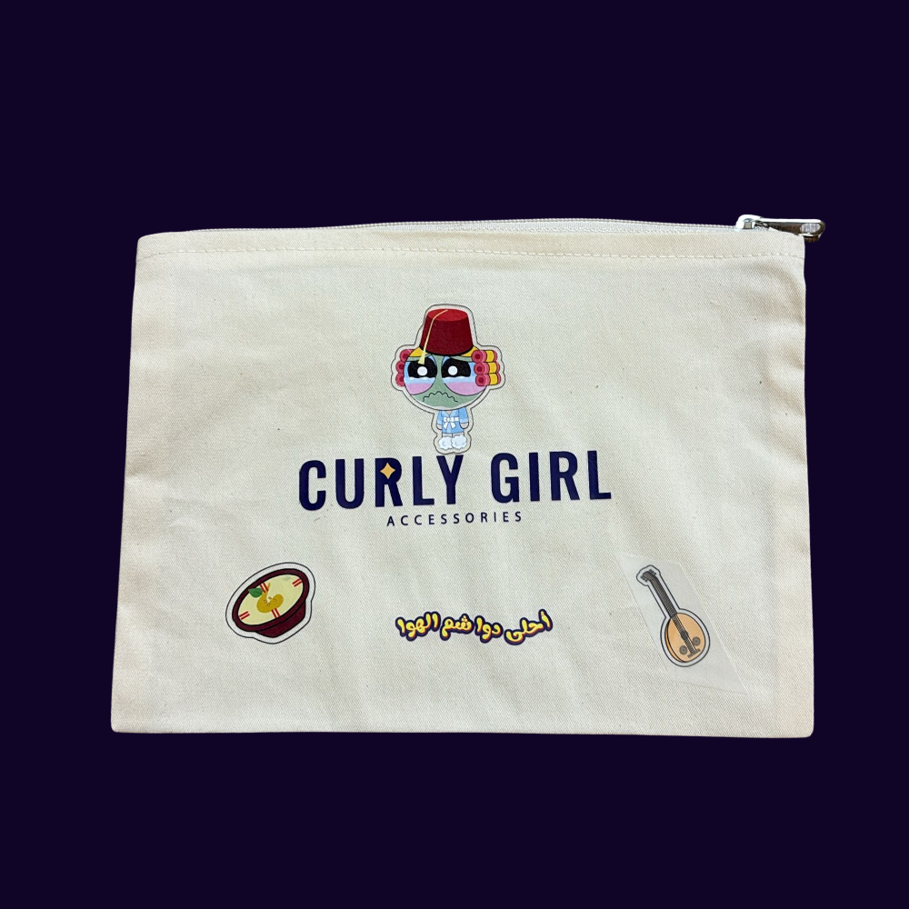 Free Curly Girl Accessories Pouch