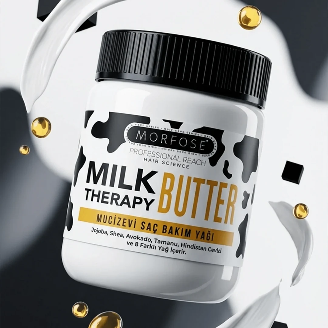 Morfose Milk Therapy Butter Cream Hair Oil 2 Morfose Milk Therapy Butter Cream Hair Oil - Image 2