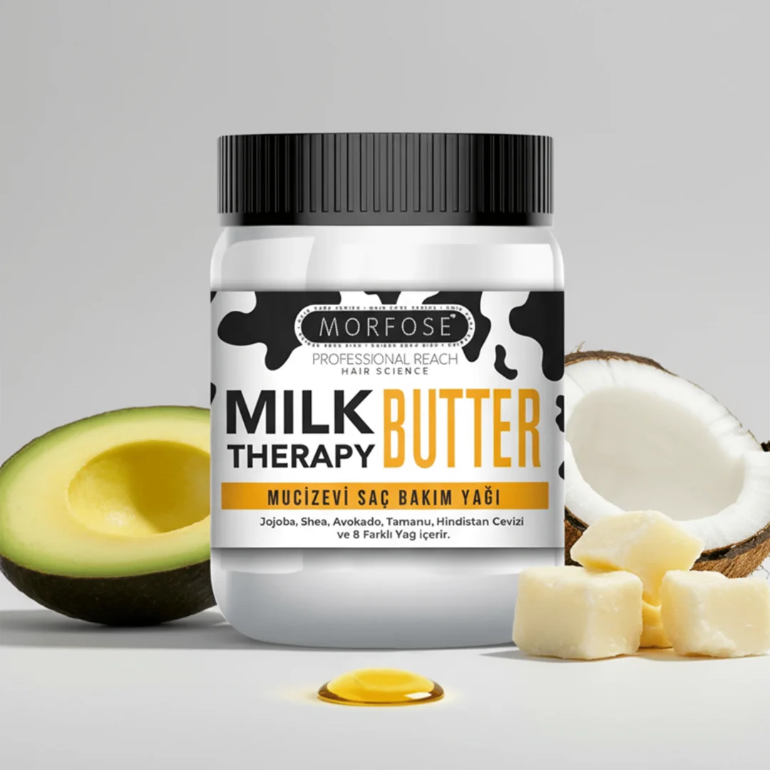 Morfose Milk Therapy Butter Cream Hair Oil 3 Morfose Milk Therapy Butter Cream Hair Oil - Image 3